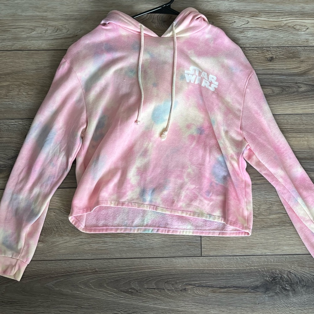 star wars cropped hoodie